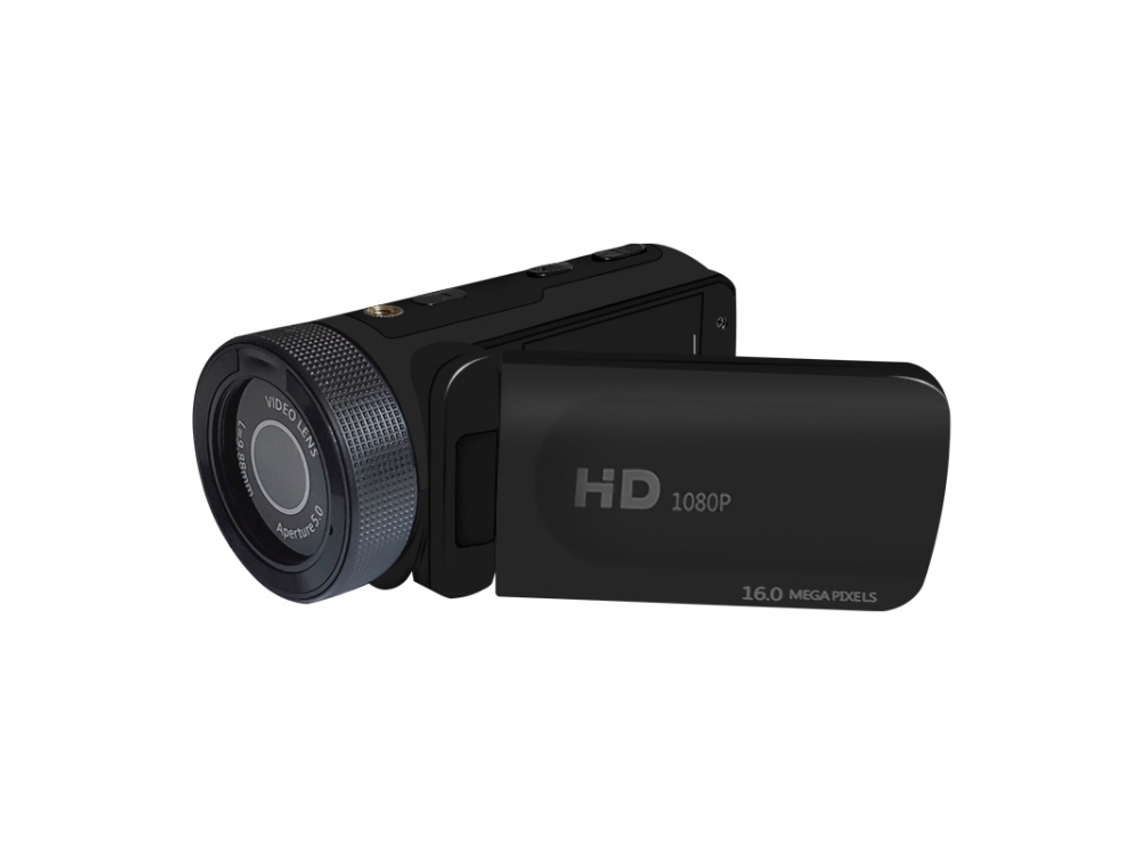 Halinuia Câmera Vlog Zoom 16mp 16x Tela Flip 2,4 Polegadas