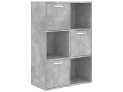 Storage Cabinet, Storage Cabinets Vidaxl Cinzeto Madeira Processada (n/a)