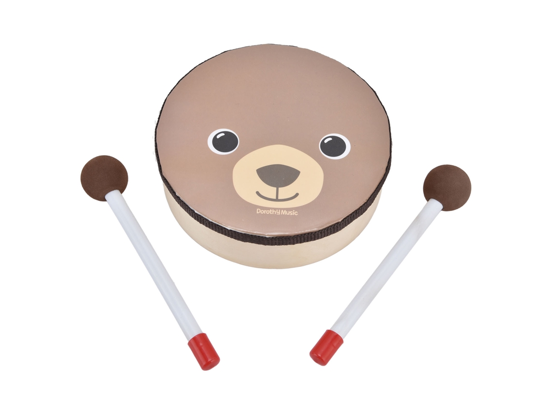 Ats bateria Infantil Oso Cartoon Bateria Percussão Instrumentos Brinquedos Jardim de Infância Materiais Didáticos