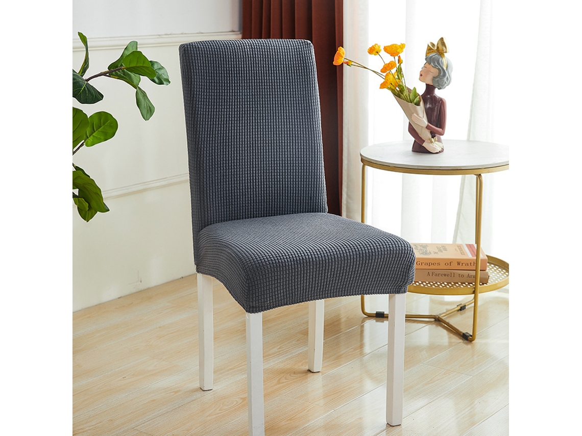 1 Pacote Protetor Removível para Cadeira de Sala de Jantar para Casa Restaurante -Cor 3 EVELTEK HighxSizex(55-65cm)