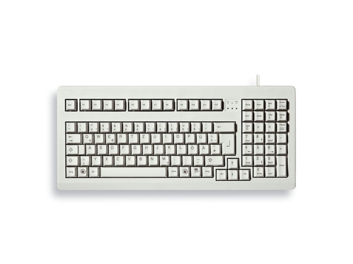 Teclado CHERRY G80-1800 (Com Cabo - Layout US - Teclado Numérico)