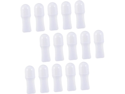 De 15 Frascos Roll-on De Plástico Recarregáveis De 50ml Para Óleos Essenciais.