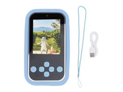 96mp Digital Camera 2.4inch Display Multifunction High Definition 1920x1080 Dual Lens Digital Camera Mp3 Music Player Electronic Books Blue LAXISCREED