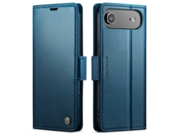 Capa Caseme Para Iphone Air Com Compartimento Para Cartão - Azul