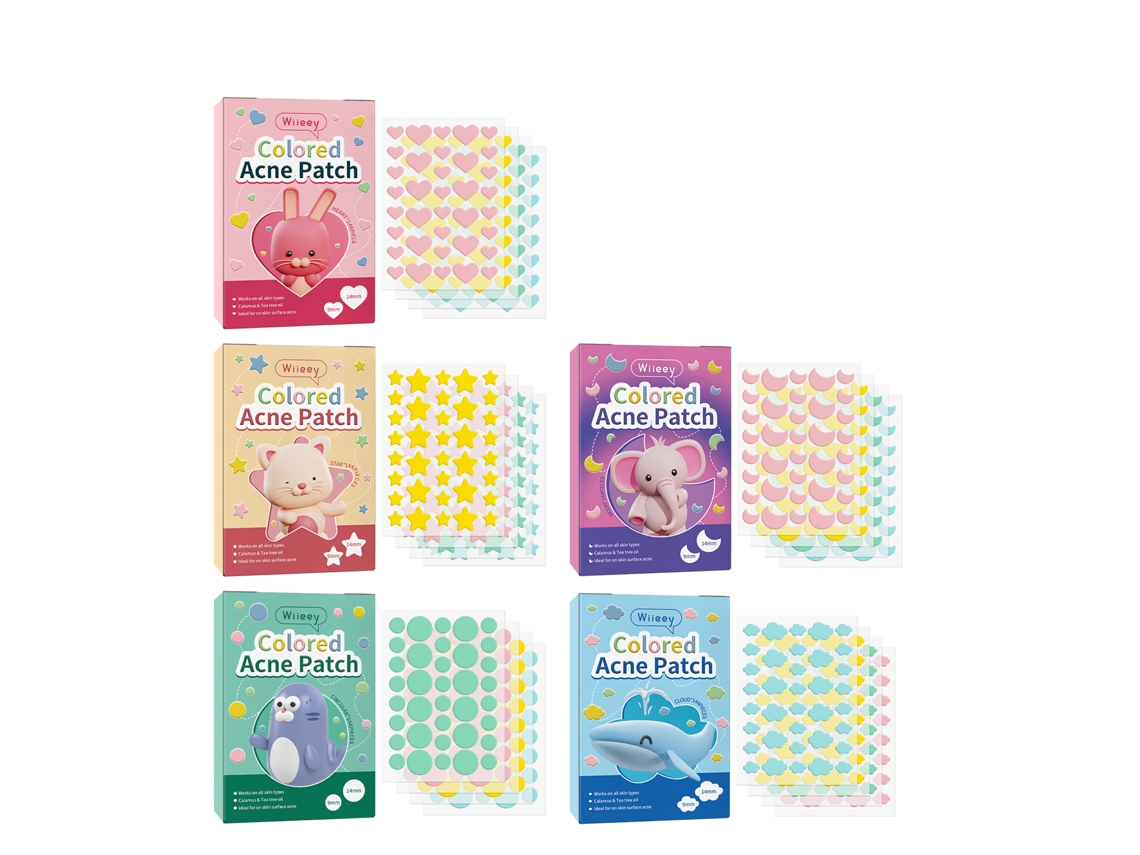 Parche para Acne e Espinhas com Design Múltiplo para Manchas e Cicatrizes