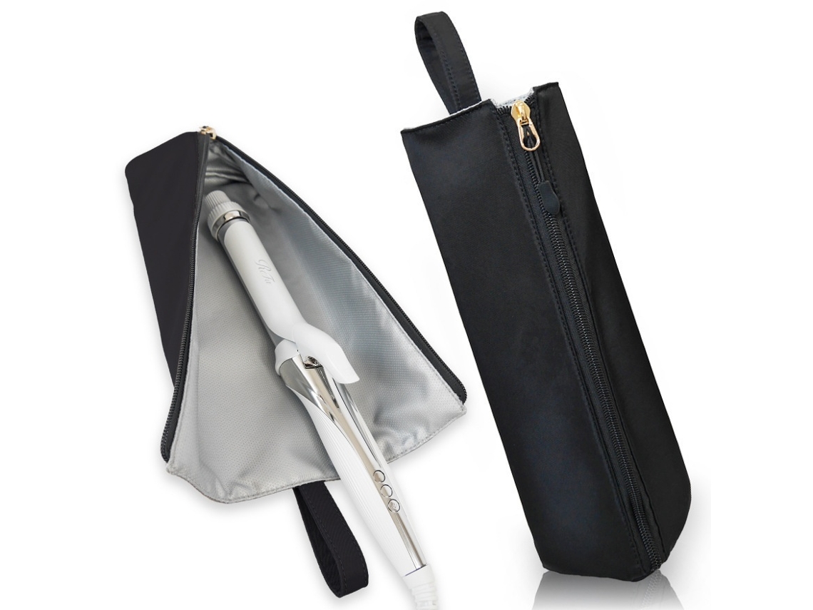 Bolsa Para Prancha De Cabelo Com Proteção Térmica Com Fecho Urso Elysve