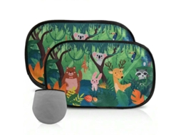 Protetor Solar Infantil para Carro HENTEN HOME 51 X 31 Cm Proteção Contra Sol e Calor 2pc