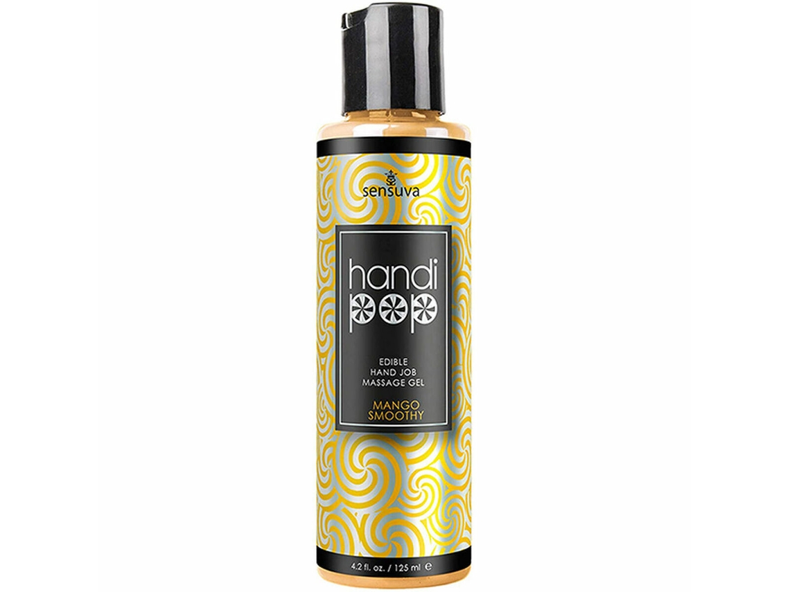 Gel Massageador Lubrificante All Over Handipop Sensuva Mango Smoothie 125 Ml