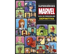 Livro Superhéroes Marvel. Guía De Personajes Definitiva (Espanhol)