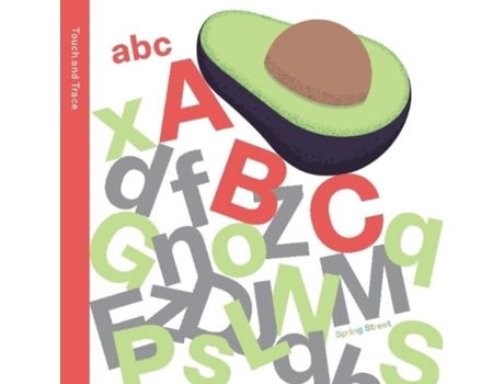 Livro Spring Street Touch And Trace Abc De Boxer Books (inglês)