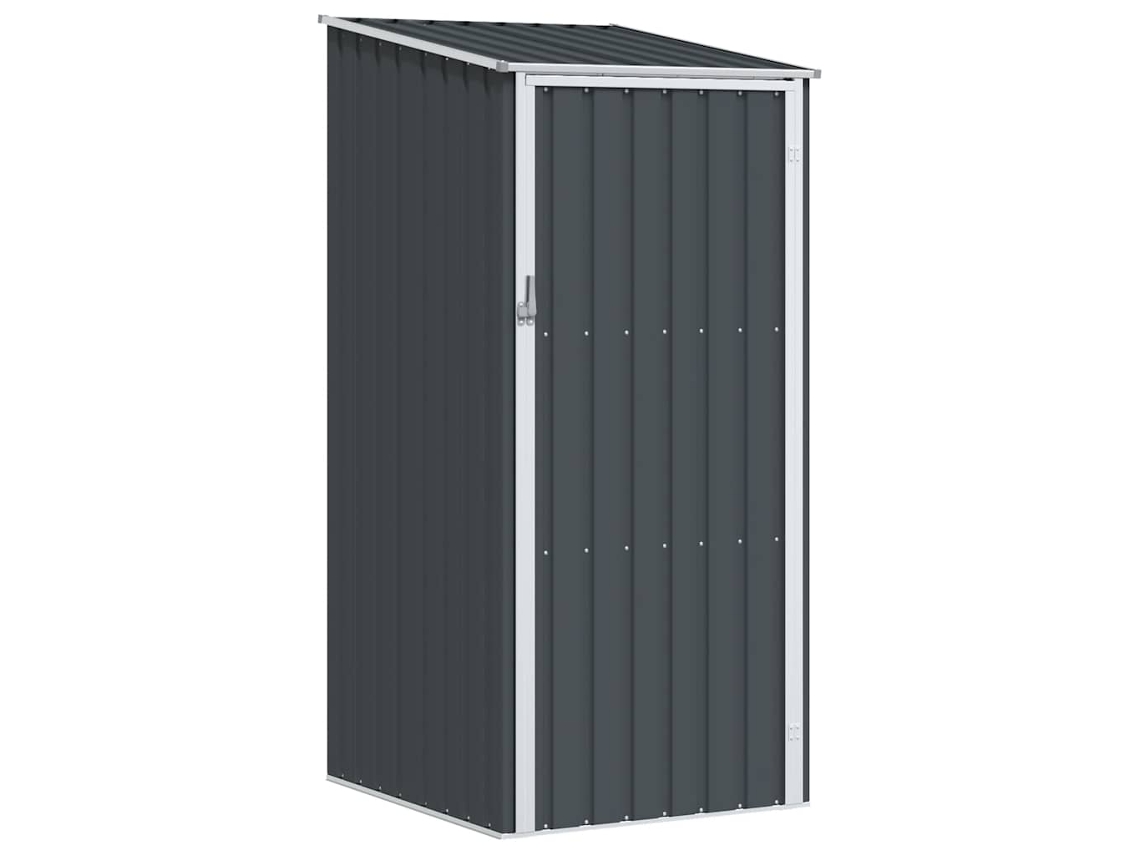 Vidaxl Abrigo De Jardim 87x98x159 Cm Aço Galvanizado Antracite
