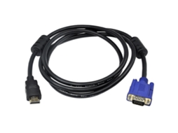 Lurelia Adaptador Gráfico Hdmi Para Vga, Macho, 1,8 M, Com Áudio