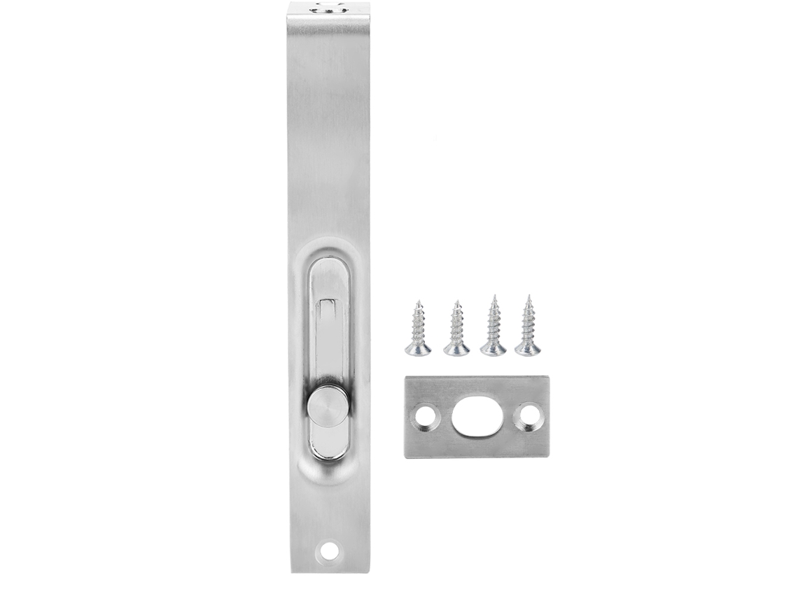 Parafuso De Porta Oculto Em Aço Inoxidável De 6 Polegadas – Resistente, Antirroubo E À Prova De Ferrugem Laxiscreed