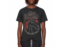 Rockinstone Bill And Ted Wyld Stallyns Tour Heather Black Adult T-shirt Size:s