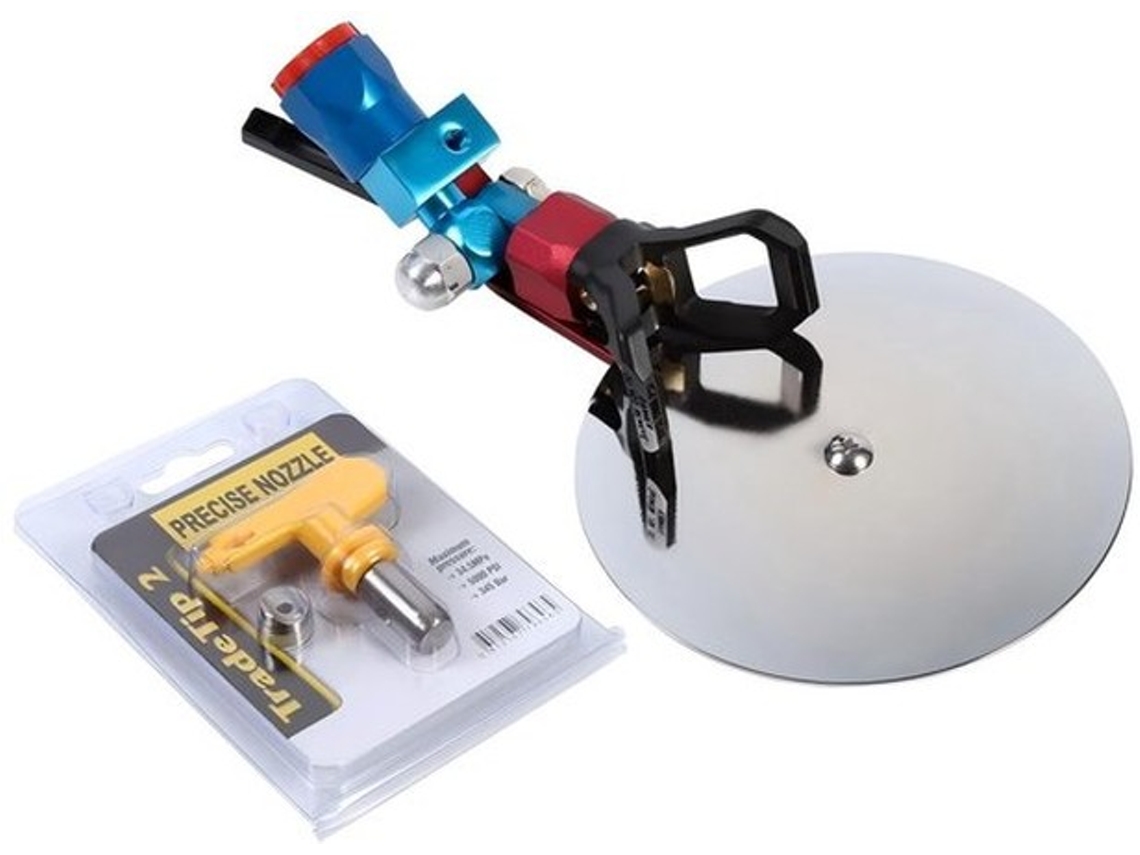 Zerodis Paint Set With Universal Spray Guide E 315 Bico Semi Liquid - Ótimo para Paredes