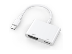 Adaptador Type C Para Hdmi 4k – Para Iphone 16/15, Ipad Pro, Galaxy, Macbook Tv/projetor Hexinyigjly