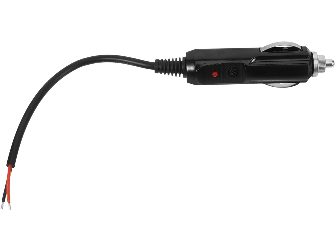 Cabo De Extensão Para Acendedor De Cigarros De 12v, 1 Metro, Para Adaptador De Tomada De Carro