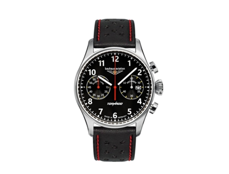 Bauhaus Aviation Tornado 27702, relógio de 42 mm Bhu