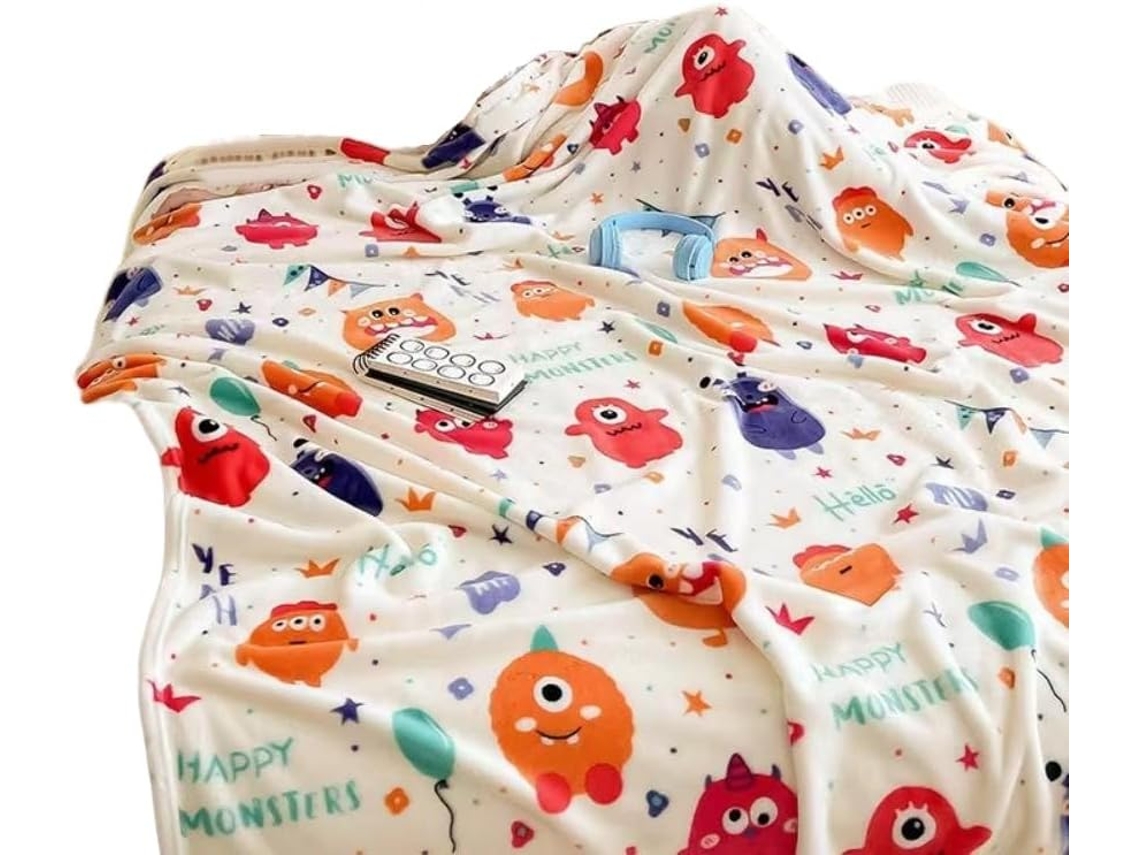 Manta de Natal Grossa Syjym 1 Peça em Flanela Vermelha Coral Macia e Aconchegante Ideal para Climatização um P