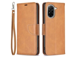 Capa De Couro Pu À Prova De Choque Com Compartimentos Para Cartão E Carteira Para Xiaomi Redmi A5 4g (171,7 Mm) Amarelo