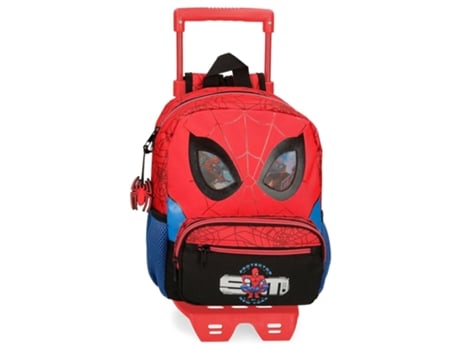 Mochila Escolar DISNEY (23 x 28 x 10 - Poliéster - Vermelho)