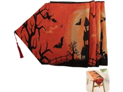 Caminho Mesa Halloween Casa Decorativo