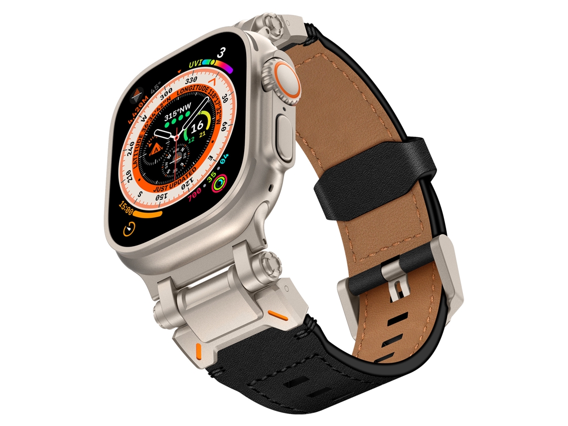 Bracelete para Apple Watch 42/44/45/49mm Preto XIAOMOYU
