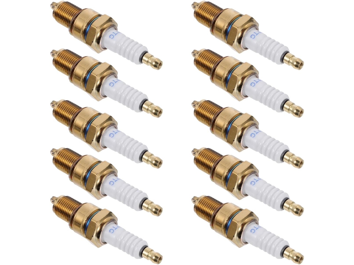 Conjunto De 10 Velas De Ignição Para Gerador A Gasolina, Acessório Fácil De Usar.