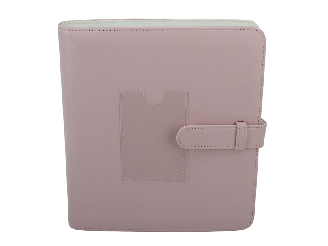 Álbum de Fotos Instantâneas 2026, Mini, 3 Polegadas, 273 Bolsos, Couro PU, Ideal para Presente de Aniversário, Rosa