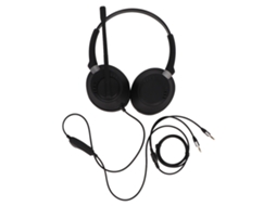 Aetheria fone de Ouvido para Celular e Pc com Cancelamento de Ruído Headset Centro de Atendimento e Escritório