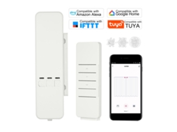 Laxiscreed Estores Enroláveis Inteligentes Wi-fi Com Comando De Voz E Programação Semanal