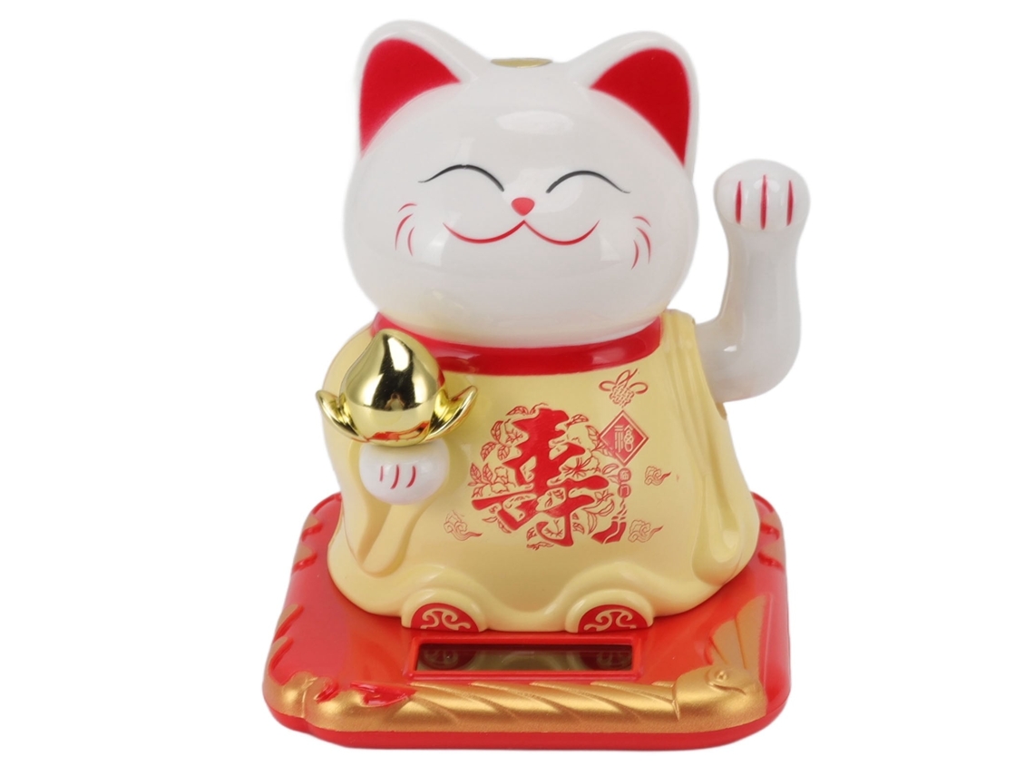 Gato de Boas vindas LAXISCREED Luz Indução Amarelo LAXISCREED