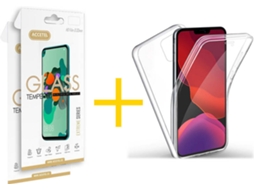 Kit Capa + Película 2 X iPhone 11 Pro Skyhe Dupla 360º Transparente