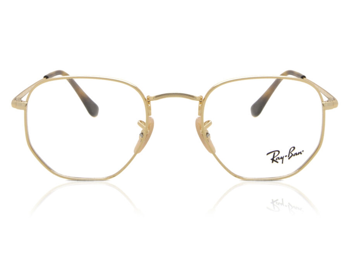 Ray Ban Rx6448 2500 54 Unissex Óculos De Grau Ray Ban