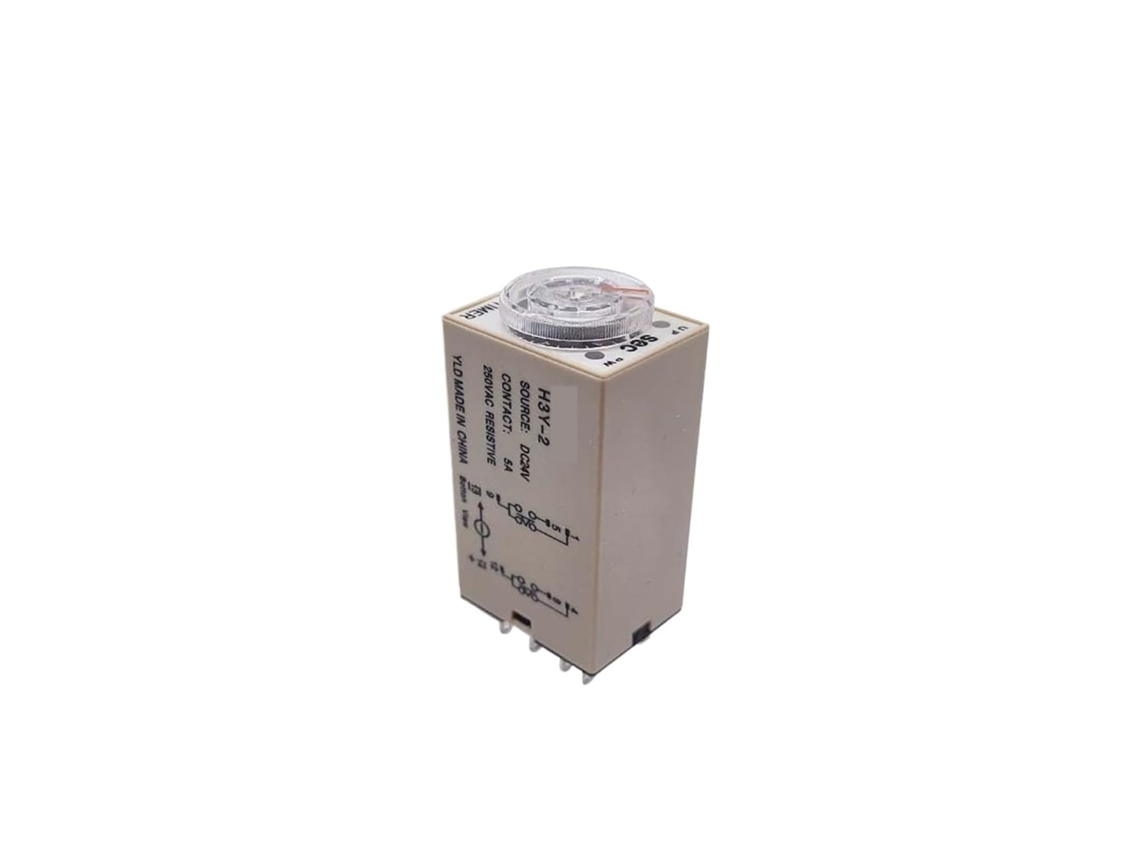 1 Unidade De Relé Tempo H3y-2 12 V Cc 10s 30s 60s 3m 5m 10m 24 Cc).