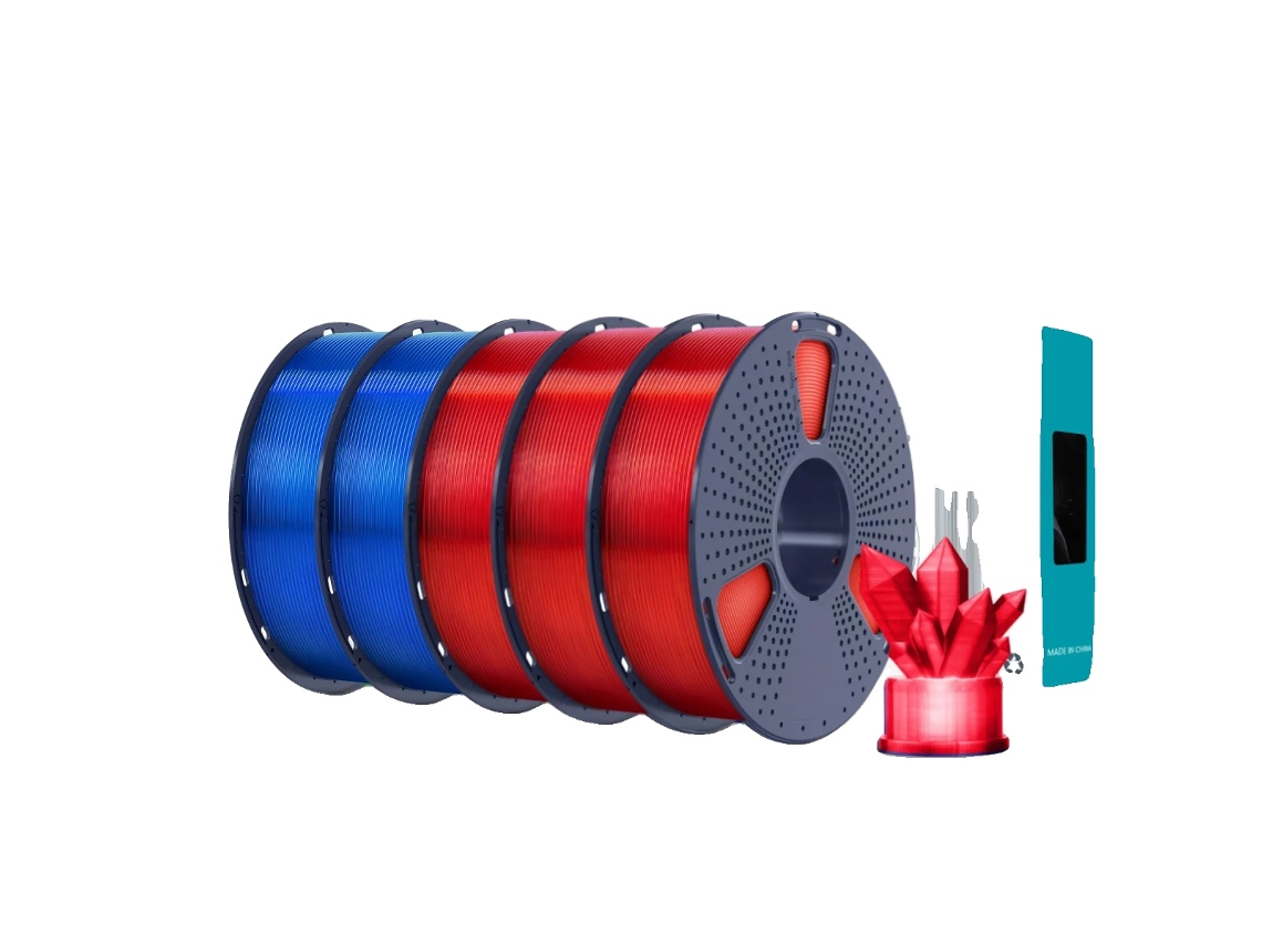Filamento 3d, Alta Resistãªncia, Baixa Retraã§ã£o, 3kg Clrd 2kg Clbl Oem