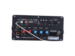 Placa Amplificador Estéreo Digital Bluetooth 12v 24v