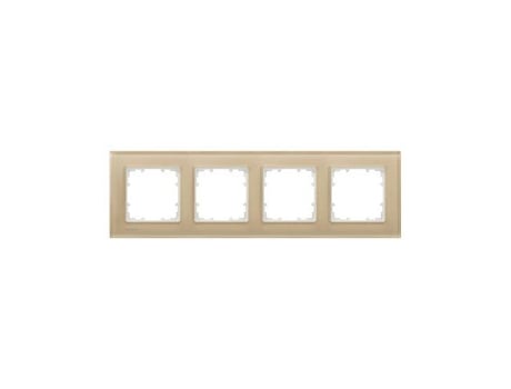 Moldura 4 Elementos 303x90mm Em Areia | Siemens Delta Miro 5tg12044