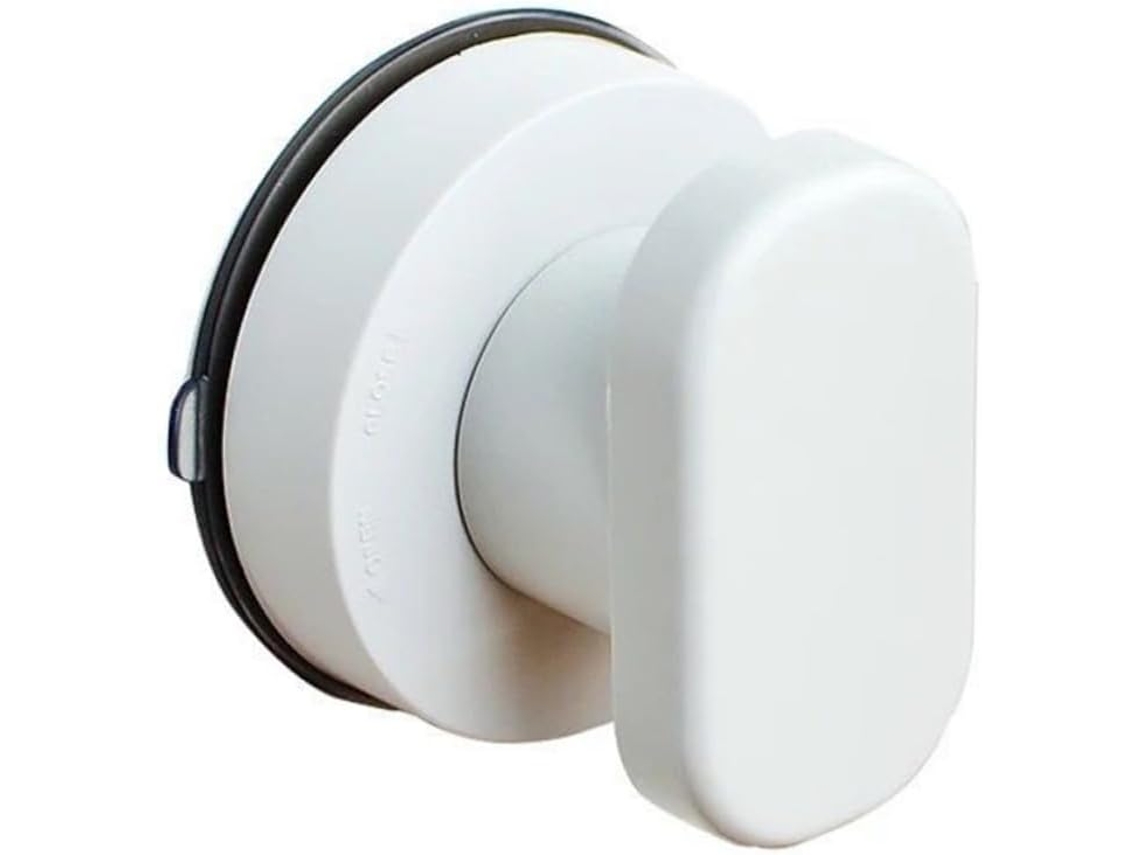 Puxador De Porta Com Ventosa Balacoo, Branco E Resistente Ao Desgaste, Para Instalação Em Tampas De Vaso Sanitário E