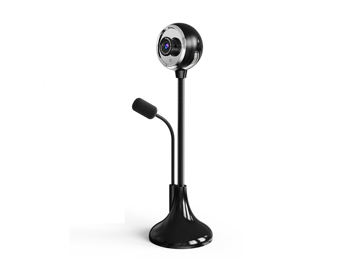 Cámara Web AQUAFORGE USB con Enfoque Manual, Lente 1080p y Micrófono