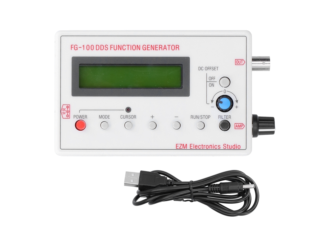 Gerador de Funções DDS FG 100 com Display Digital | S/MARCA