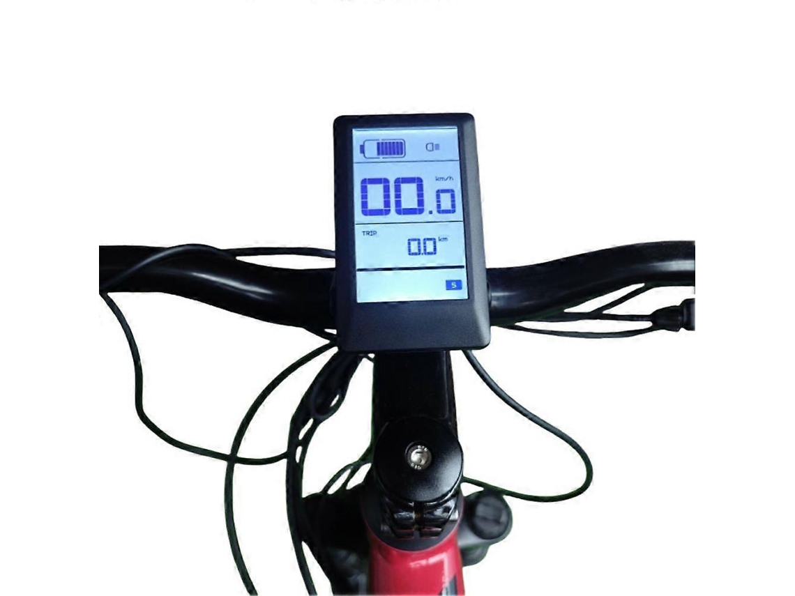 Display para Bicicleta Elétrica AQUAFORGE compatível com Bafang Bbs01, Bbs02, Bbs01b