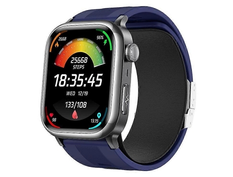 Relógio Inteligente Tk66, Monitor De Pressão Arterial, Ecg, Compatível Com Bluetooth, Chamada, Sos, Alerta De Emergência Vledary