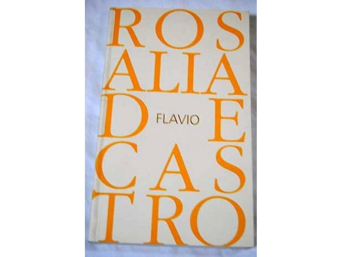 Livro Flavio de Rosalía de Castro (Espanhol)