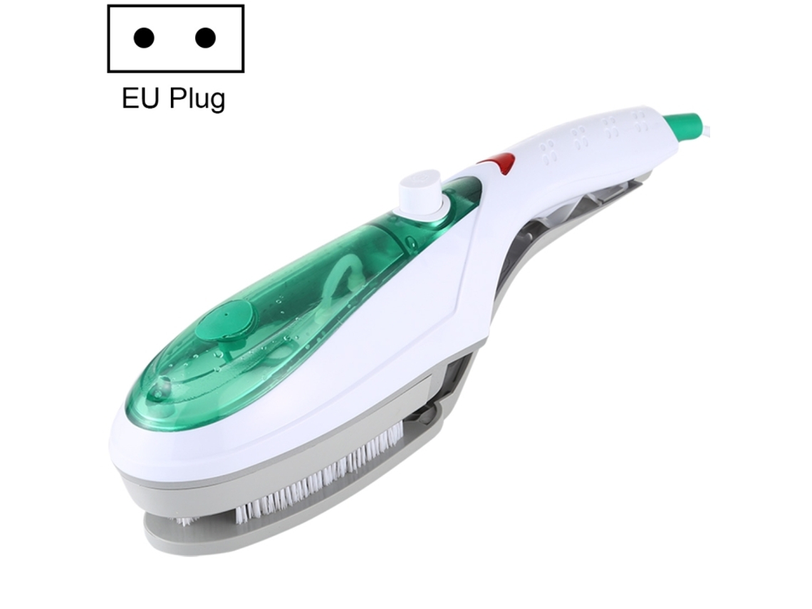(verde) Ferro A Vapor Portátil Com Escova, Ferro De Passar Roupa A Vapor, Padrão Europeu 220v