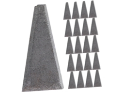 Cunhas Triangulares De Aço Carbono , 30 Peças, Leves E Portáteis, Para