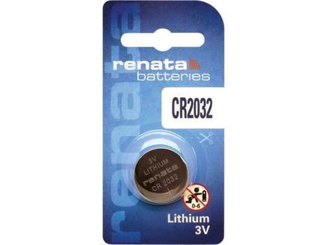 Bateria de Lítio Cr2032 3V RENATA Preço de 10 Baterias Cr2032Renatax10