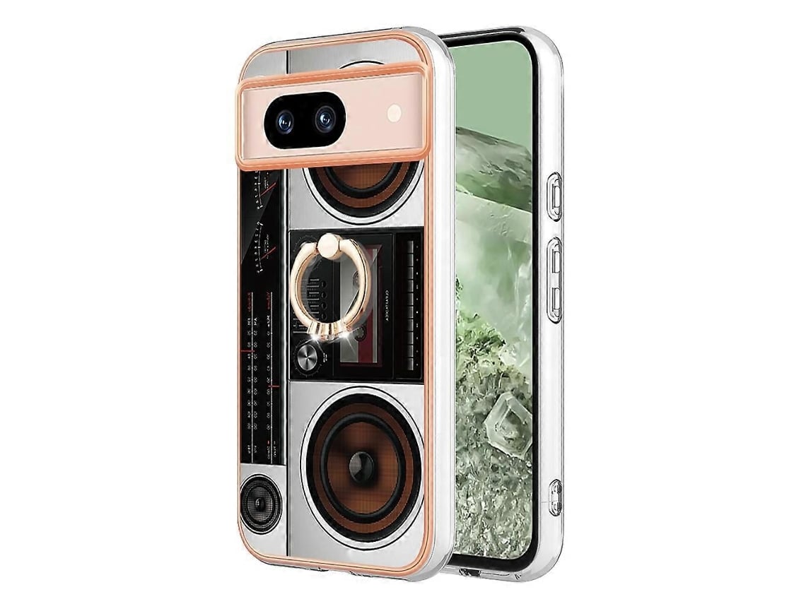 Capa De Celular Imd Dupla Face Galvanizada Com Suporte De Anel