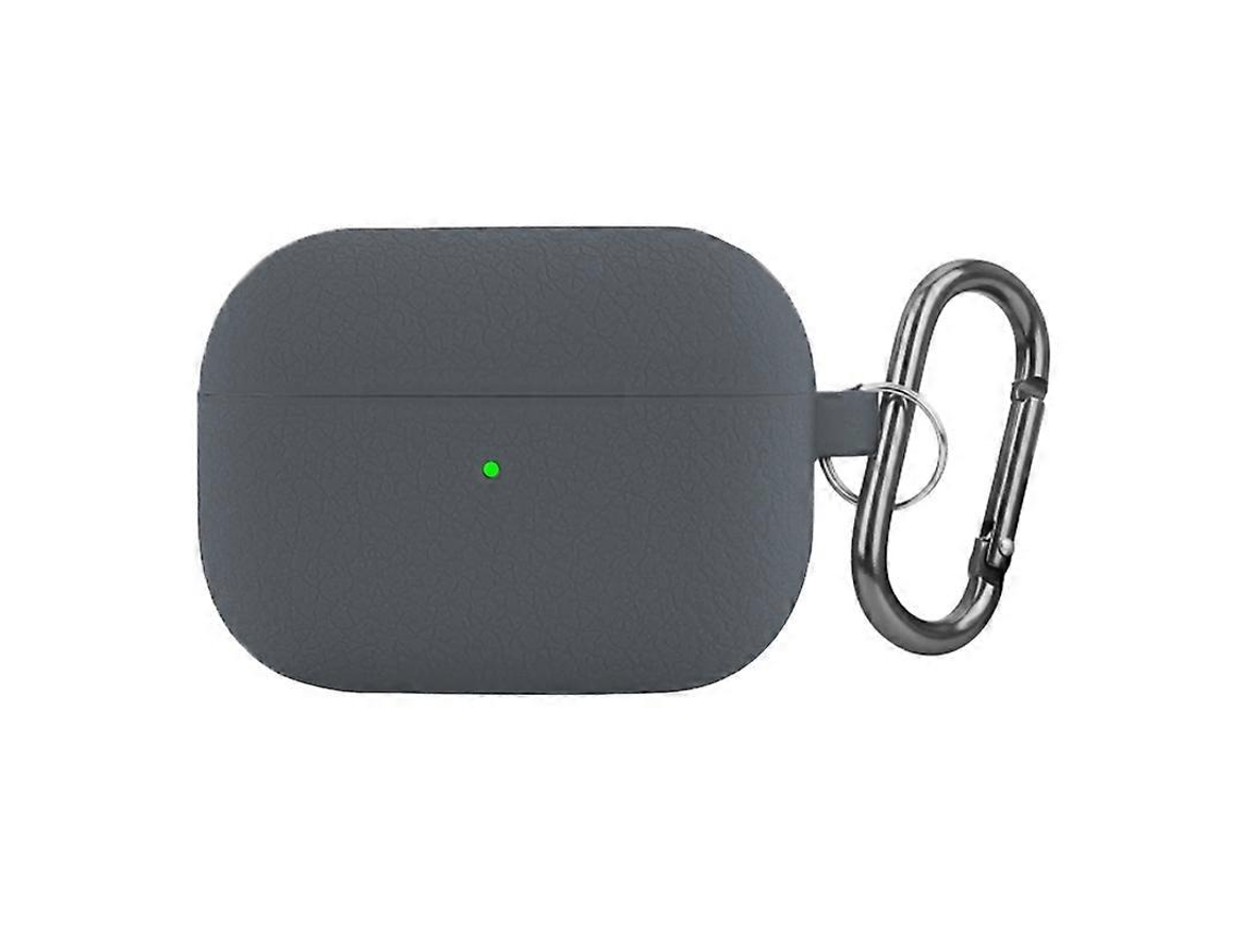 Capa protetora de silicone com textura de lichia para fones de ouvido sem fio AirPods Pro. GIECY