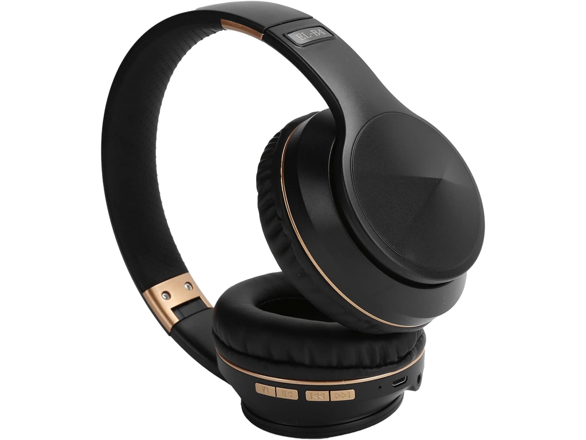 Fone De Ouvido Bluetooth Dobrável Sem Fio, Estéreo, Para Esportes, Com Graves Potentes E Suporte Para Cartão De Memória
